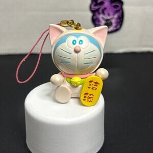 Doraemon Full of Fortune Lucky Cat Keychain Charm 2018 Fuijiko Pro